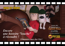 Carte publicitaire Vick et Vicky Carte publicitaire Vick et Vicky