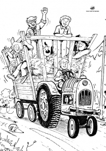 Vick, Vicky et ses amis en tracteur