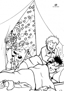 Vick et ses amis en camping