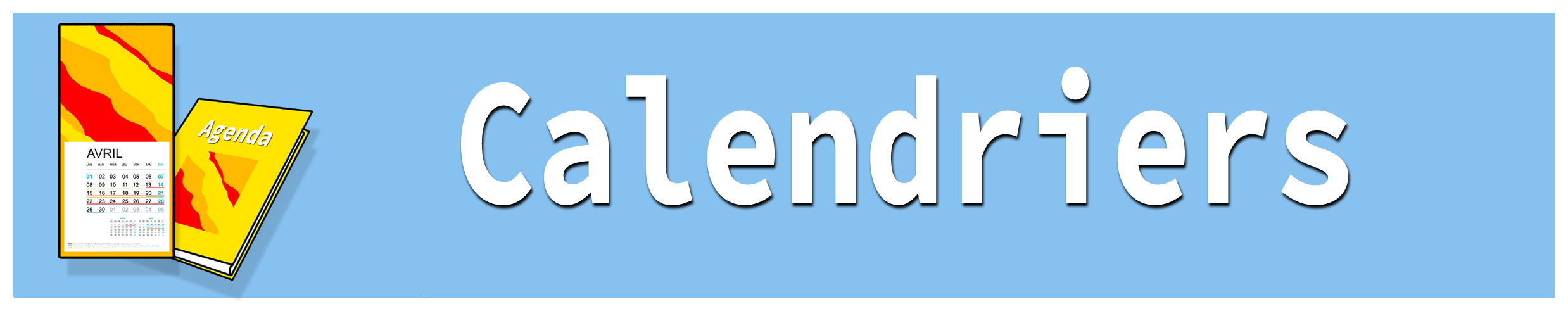 Découvrez 1 famille(s) pour la collection Calendriers