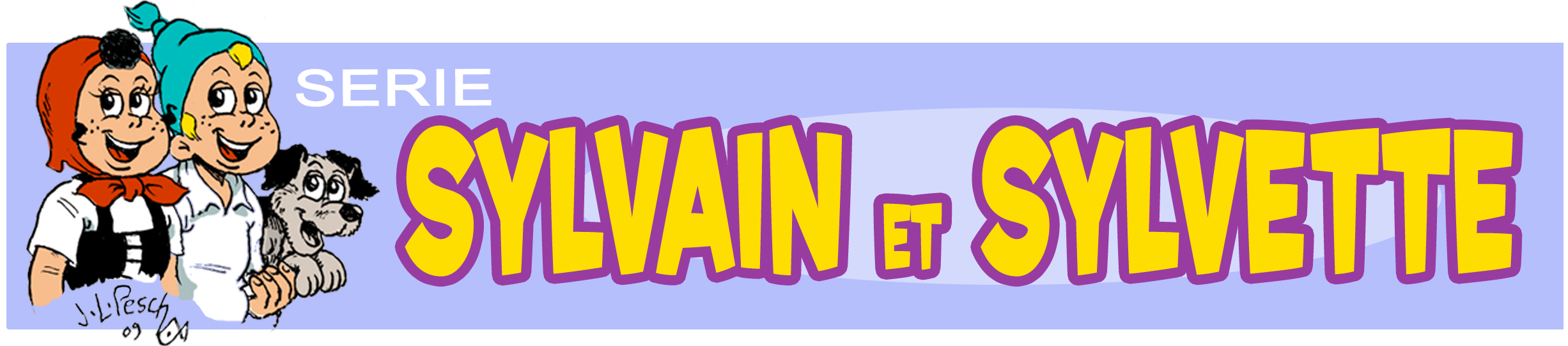 la famille Romans Sylvain et Sylvette dans Aventures