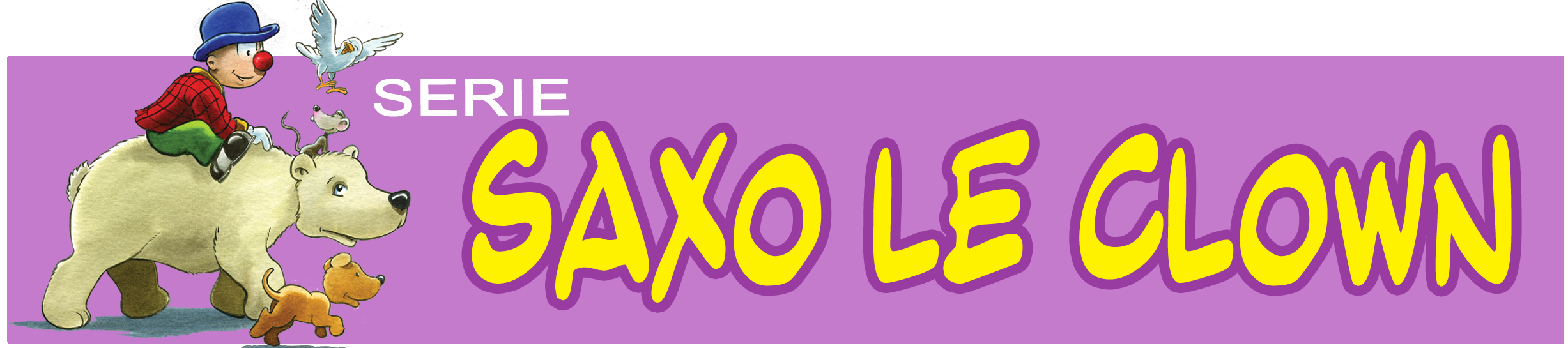 la famille Saxo le clown dans Aventures