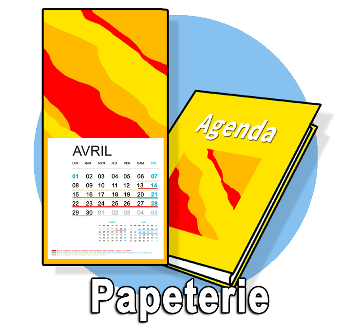 Découvrez 4 collection(s) pour la rubrique Papeterie