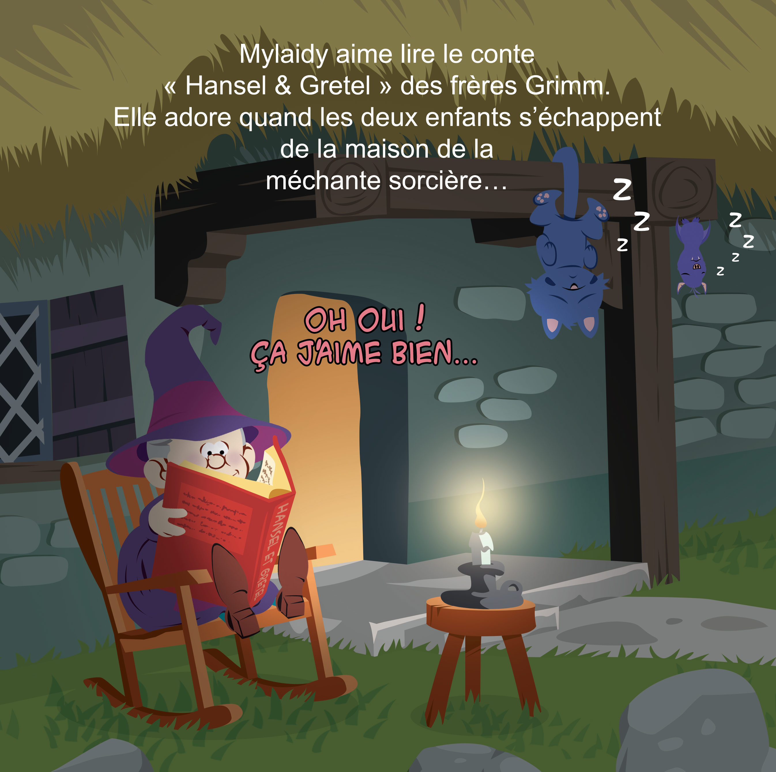 Feuilletez Mylaidy au Pays des Contes T13 : H&auml;nsel et Gretel