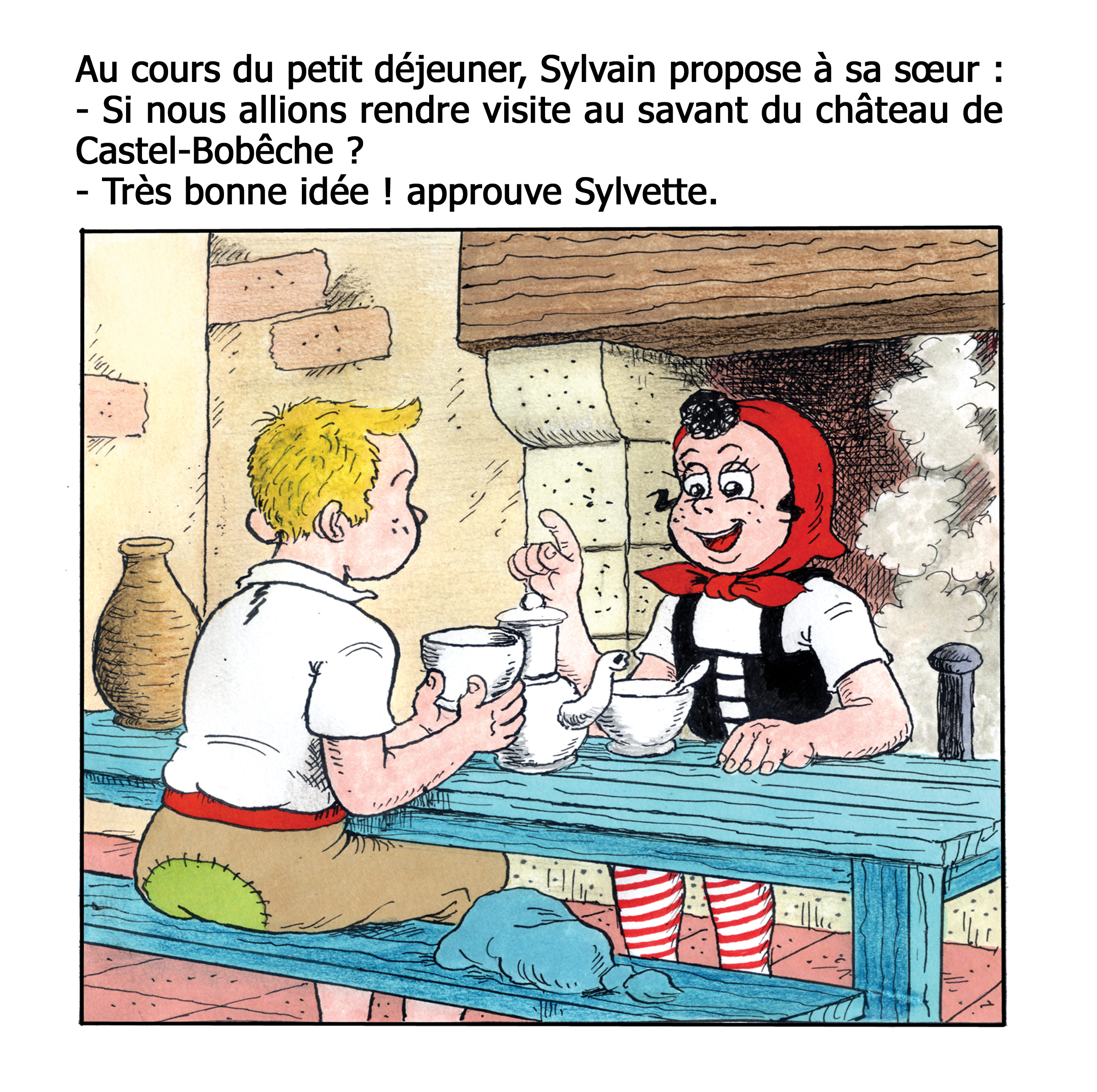 Feuilletez Sylvain et Sylvette T.28 - Disparition au ch&acirc;teau