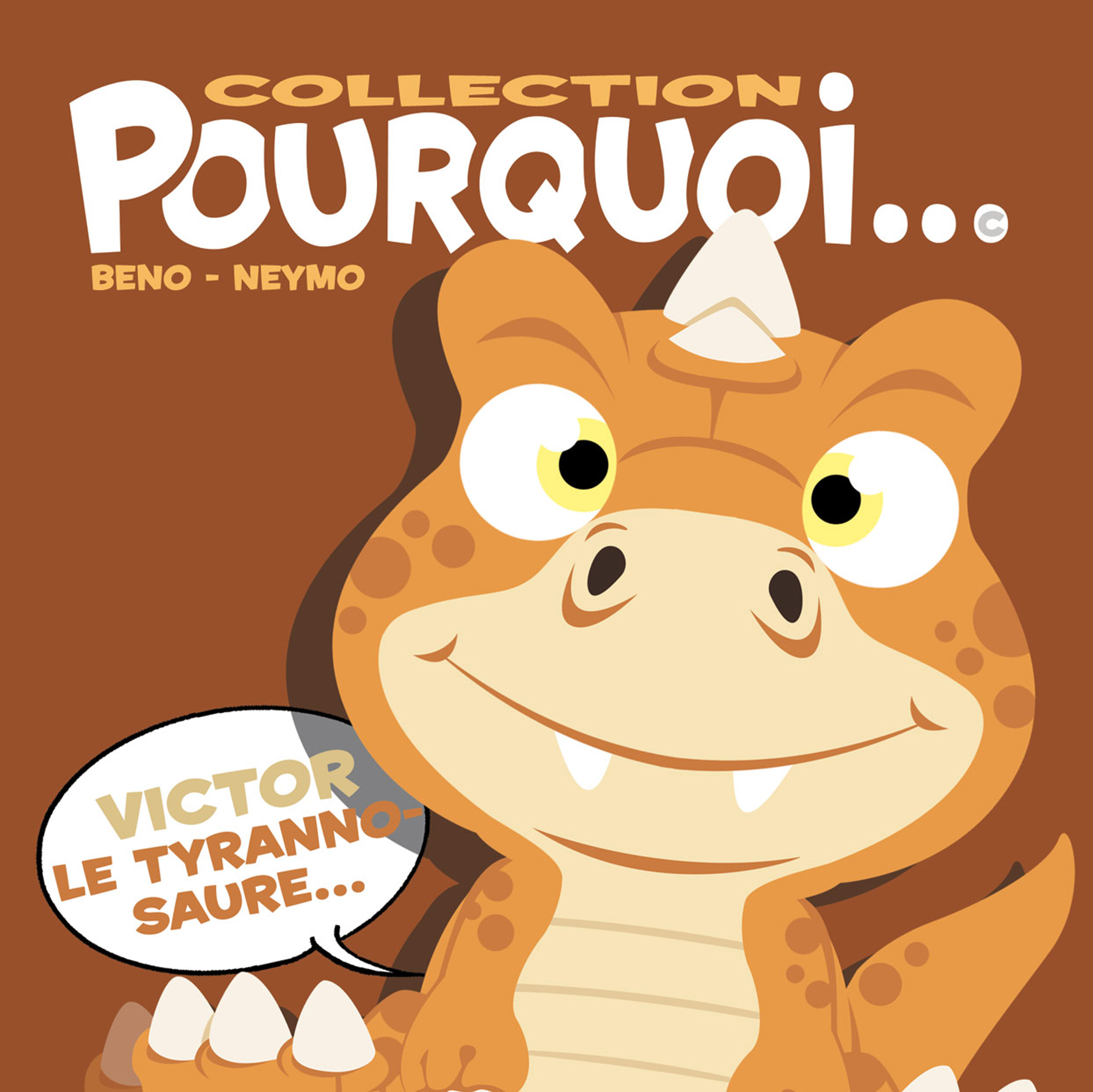 Feuilletez Victor le tyrannosaure...