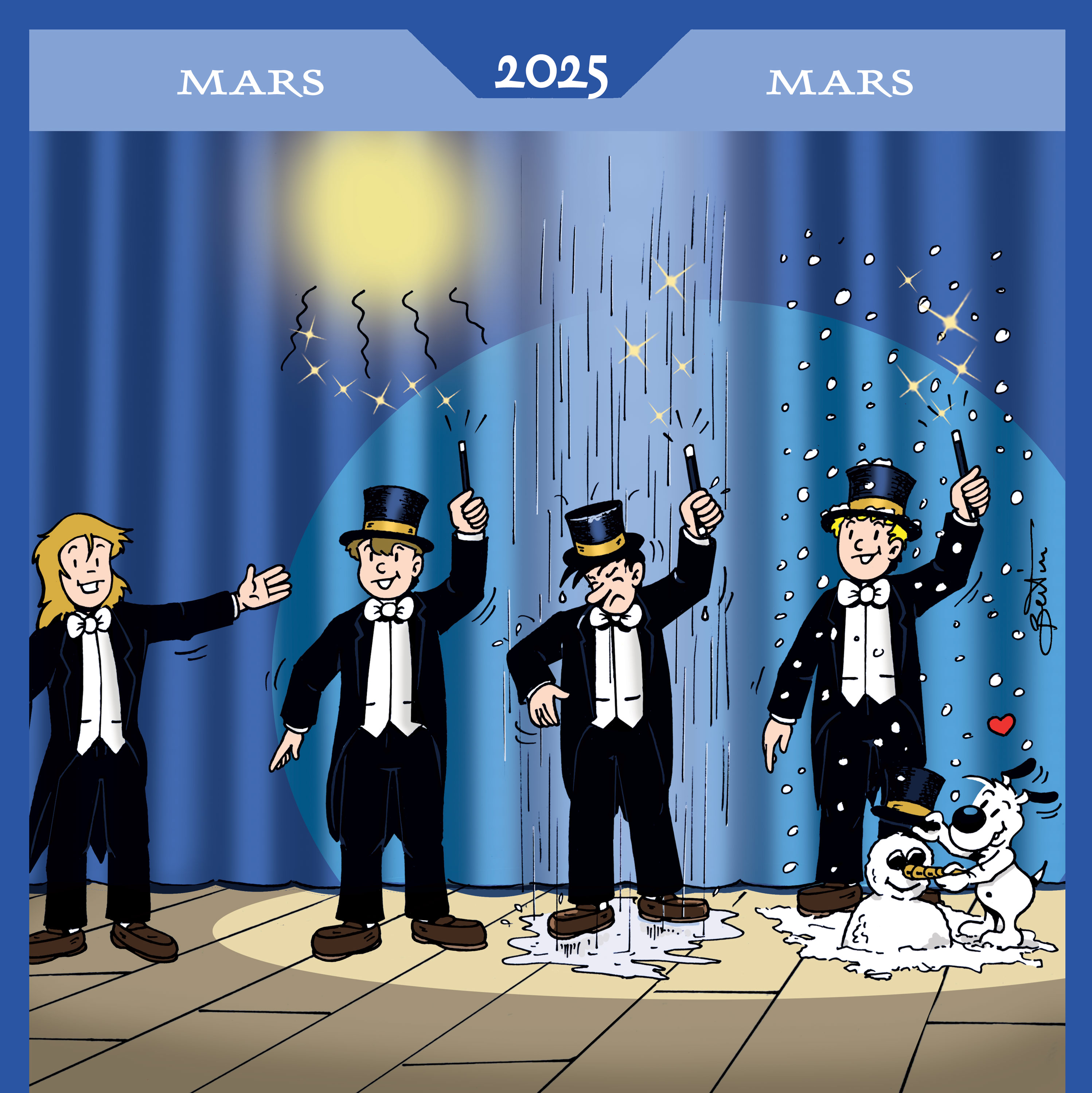 Feuilletez Calendrier anniversaire VICK et VICKY 2025