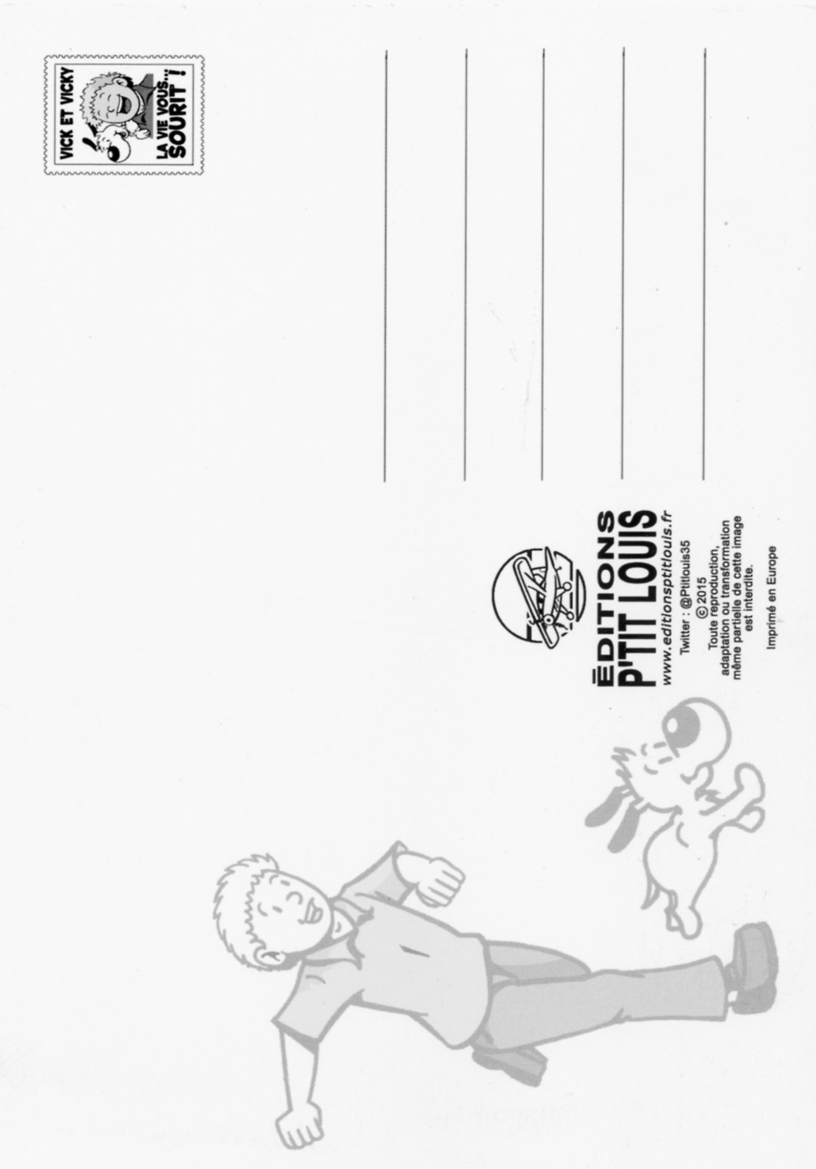 Feuilletez Carte publicitaire Vick et Vicky