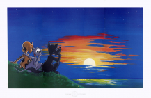 Poster "coucher de soleil"