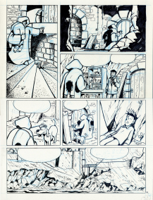 Planche BD Vick et Vicky T.13