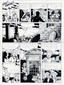 Planche BD Vick et Vicky T.16