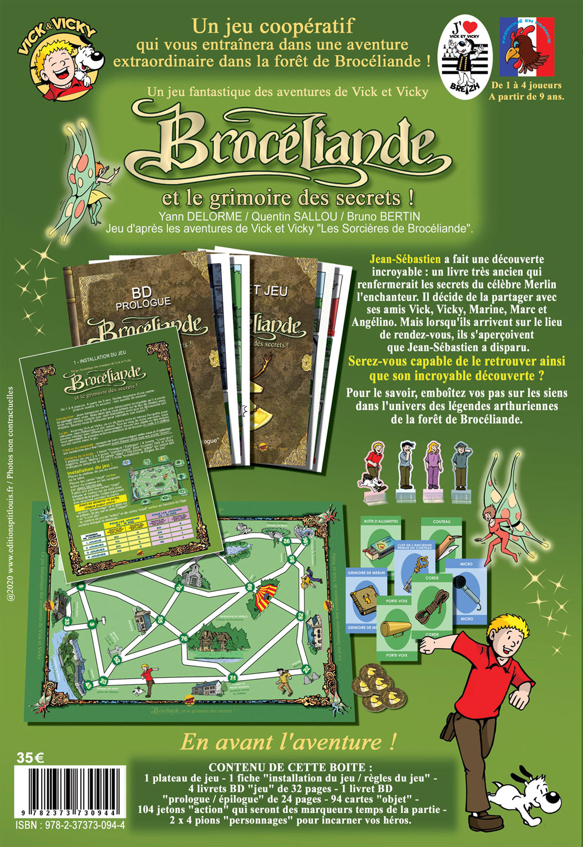 Feuilletez Brocéliande et le grimoire des secrets